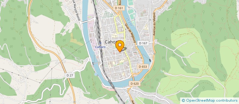 localisation de l'entreprise MADAME JEANNE FABRE  CAHORS