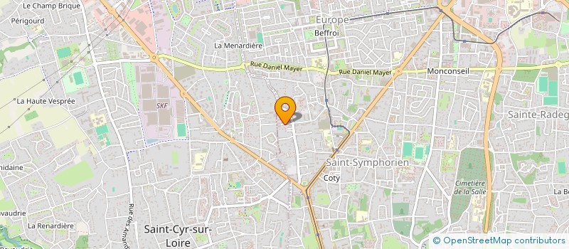 localisation de l'entreprise MADAME JEANNE FADIGA  TOURS