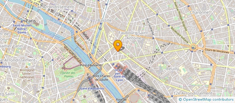 localisation de l'entreprise MADAME JEANNE FAVRY à PARIS