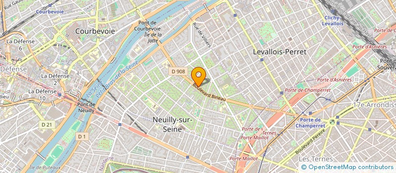 localisation de l'entreprise MADAME JEANNE FAYOL à NEUILLY-SUR-SEINE