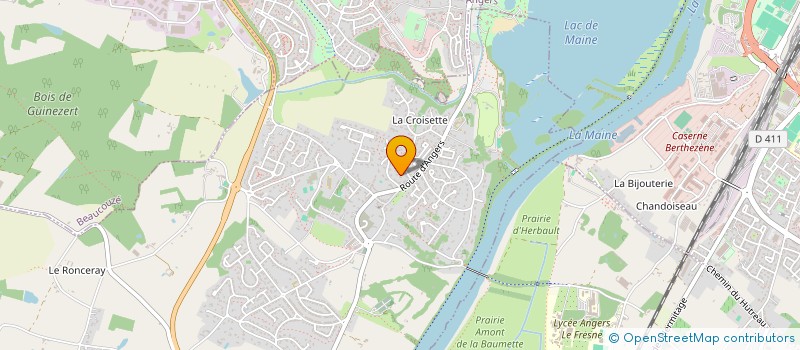 localisation de l'entreprise MADAME JEANNE FER à BOUCHEMAINE