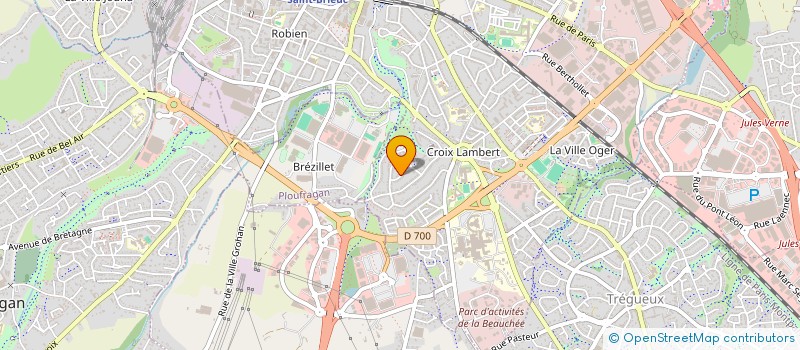 localisation de l'entreprise MADAME JEANNE FERNANDEZ à SAINT-BRIEUC