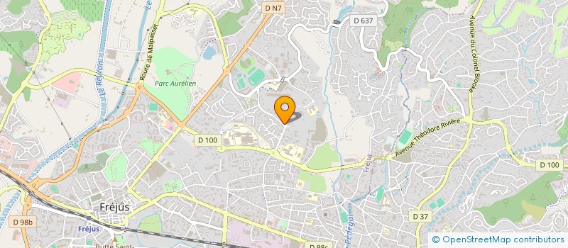 localisation de l'entreprise MADAME JEANNE FERRAGE à FREJUS