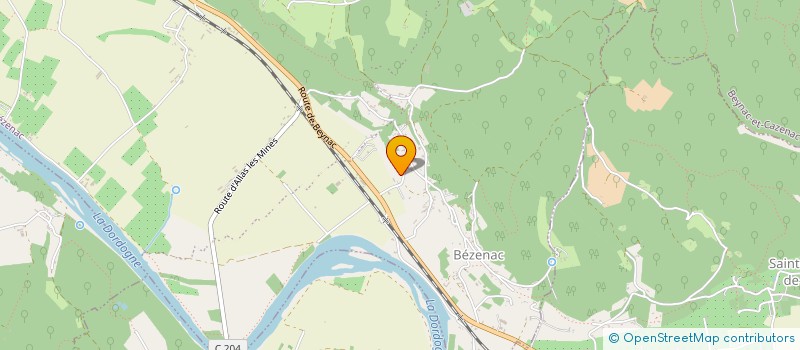 localisation de l'entreprise MADAME JEANNE FORTUNEL  COUX ET BIGAROQUE-MOUZENS