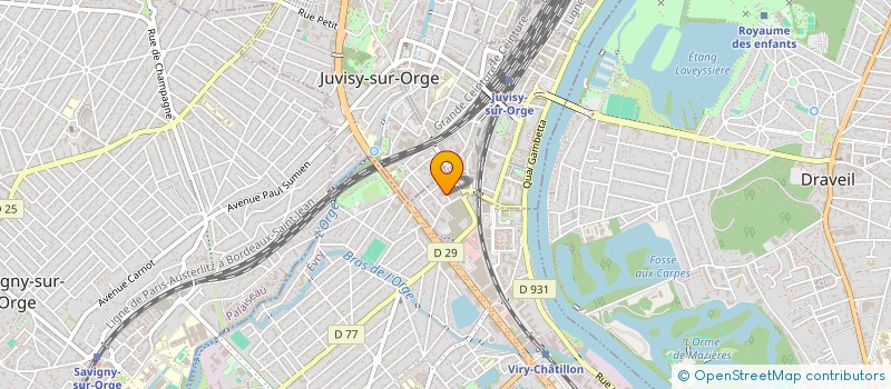 localisation de l'entreprise MADAME JEANNE FOUQUET à VIRY-CHATILLON
