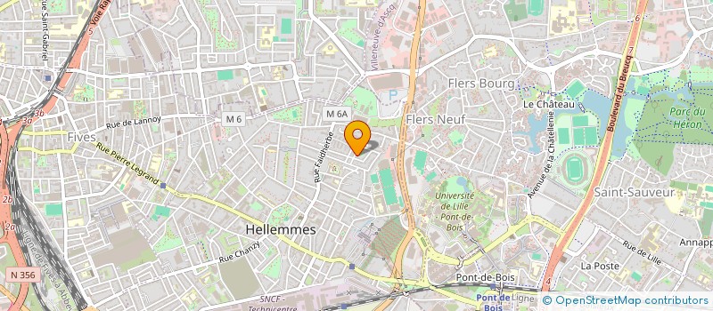localisation de l'entreprise MADAME JEANNE FOURNIER à LILLE