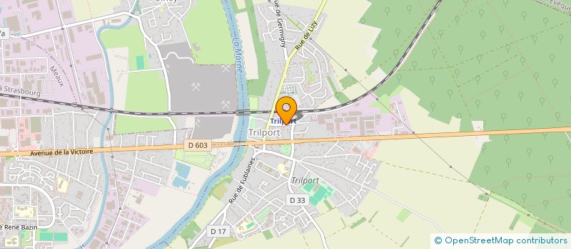 localisation de l'entreprise MADAME JEANNE FRAUST  TRILPORT