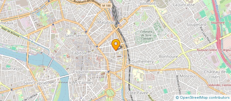 localisation de l'entreprise MADAME JEANNE FREMY  TOULOUSE