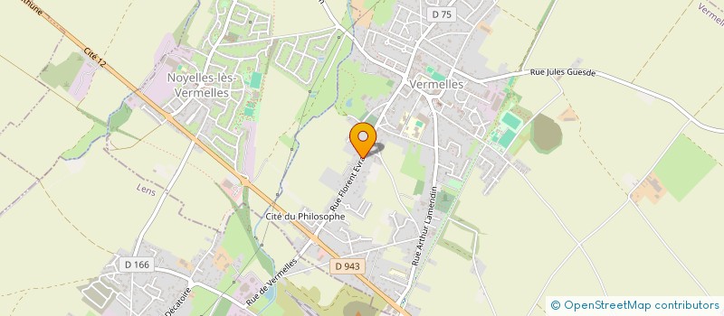 localisation de l'entreprise MADAME JEANNE FREZEL  VERMELLES