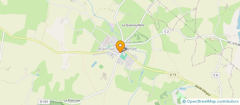 localisation de l'entreprise MADAME JEANNE GALIVEL à ANGERS