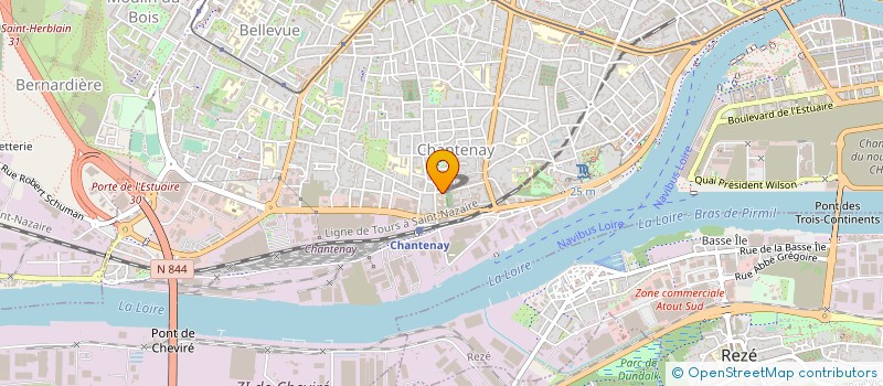 localisation de l'entreprise MADAME JEANNE GALLAIS à NANTES
