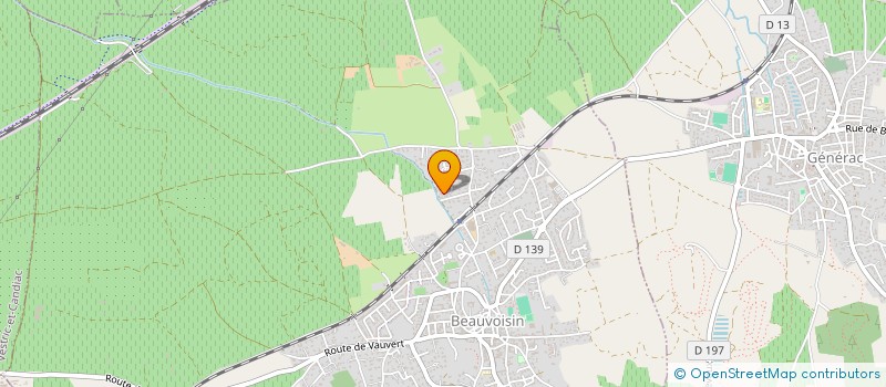 localisation de l'entreprise MADAME JEANNE GAUDEMARD  BEAUVOISIN