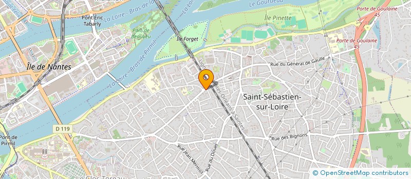 localisation de l'entreprise MADAME JEANNE GAUFFENY  SAINT-SEBASTIEN-SUR-LOIRE