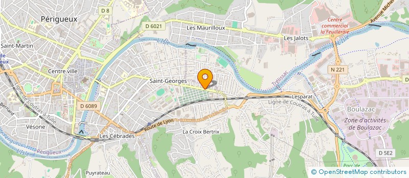 localisation de l'entreprise MADAME JEANNE GAUTHIER à PERIGUEUX