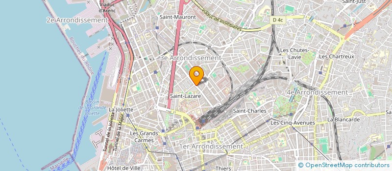 localisation de l'entreprise MADAME JEANNE GIFFON à MARSEILLE