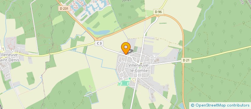 localisation de l'entreprise MADAME JEANNE GILLOOTS à VILLENEUVE-LE-COMTE