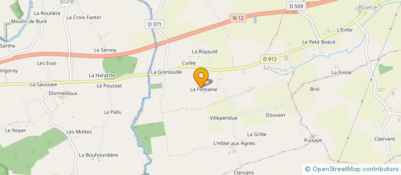 localisation de l'entreprise MADAME JEANNE GIRARD à LA MESNIERE