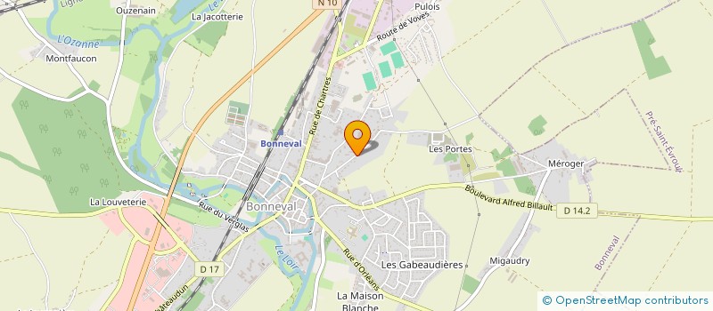 localisation de l'entreprise MADAME JEANNE GIRARD à BONNEVAL