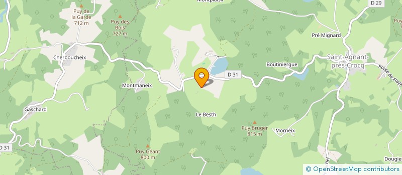 localisation de l'entreprise MADAME JEANNE GIRY à MALLERET