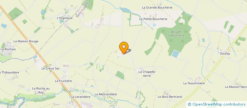 localisation de l'entreprise MADAME JEANNE GODARD  SAINT-FULGENT