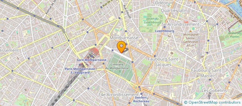 localisation de l'entreprise MADAME JEANNE GOGUEL  PARIS