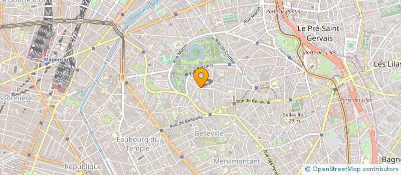 localisation de l'entreprise MADAME JEANNE GORIN  PARIS