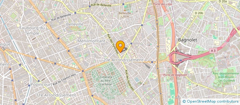 localisation de l'entreprise MADAME JEANNE GOROKHOFF  PARIS