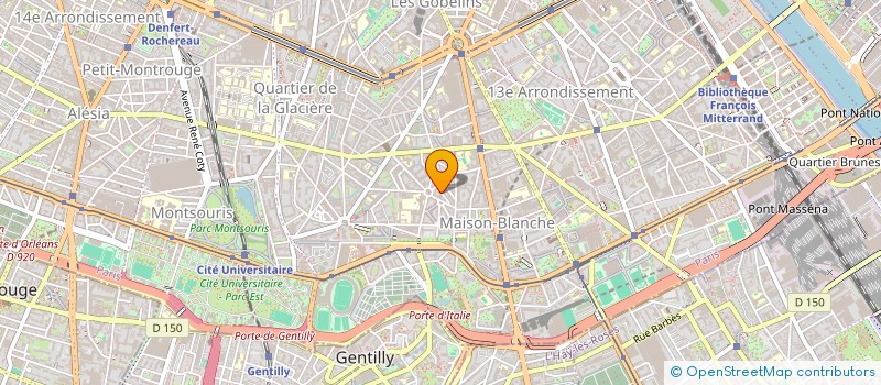 localisation de l'entreprise MADAME JEANNE GOSSELIN  PARIS