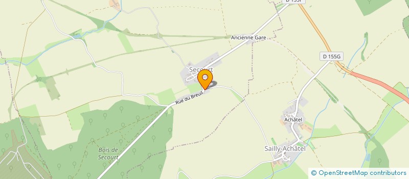 localisation de l'entreprise MADAME JEANNE GRIETTE  SECOURT