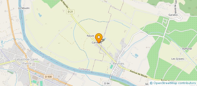 localisation de l'entreprise MADAME JEANNE GRIGNOLA  CORBARIEU