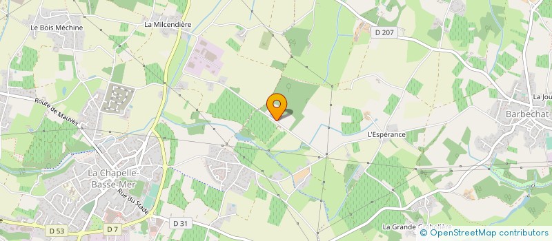 localisation de l'entreprise MADAME JEANNE GRIMAUD à SAINT-JULIEN-DE-CONCELLES