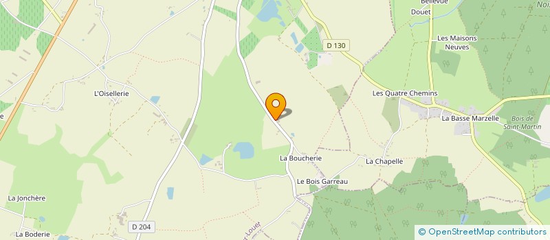 localisation de l'entreprise MADAME JEANNE GRIMAULT  MOZE-SUR-LOUET