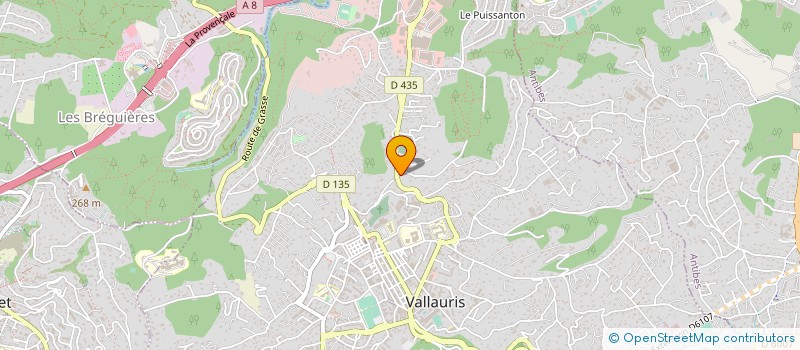 localisation de l'entreprise MADAME JEANNE GUIDO à VALLAURIS