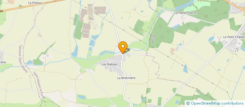 localisation de l'entreprise MADAME JEANNE HABART  SAINT-HILAIRE-LA-FORET