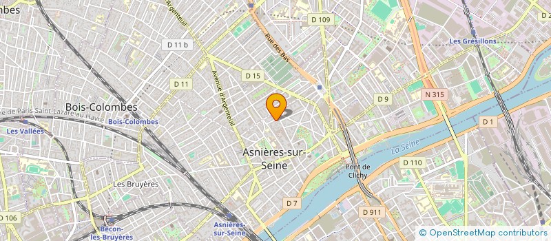 localisation de l'entreprise MADAME JEANNE HALBERSTADT à ASNIERES-SUR-SEINE