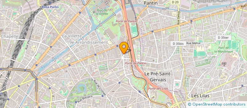 localisation de l'entreprise MADAME JEANNE HELD  PARIS