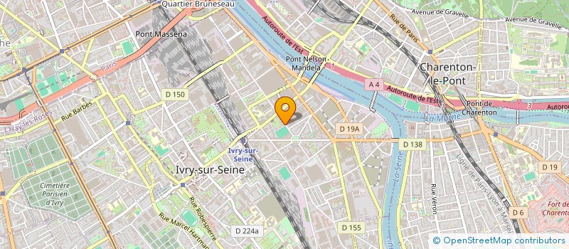 localisation de l'entreprise MADAME JEANNE HELENE NGO BASSOM  IVRY-SUR-SEINE