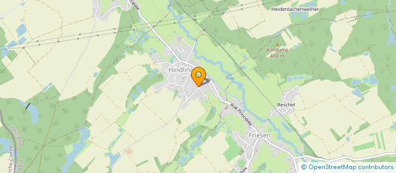 localisation de l'entreprise MADAME JEANNE HELL  FRIESEN