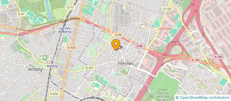 localisation de l'entreprise MADAME JEANNE HELY  FRESNES