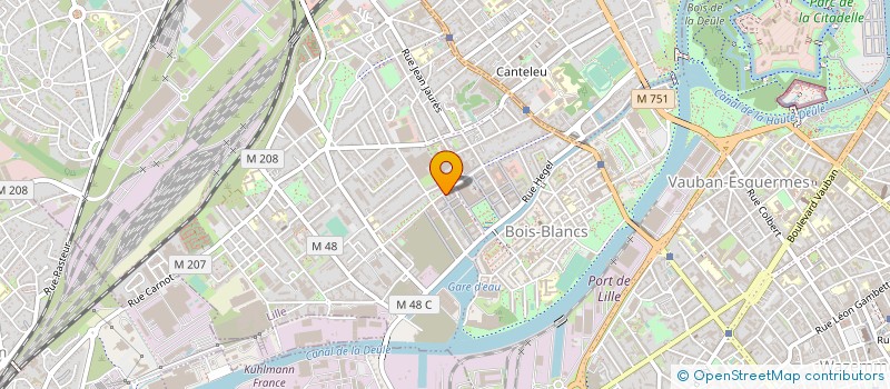 localisation de l'entreprise MADAME JEANNE HENGOAT à LILLE