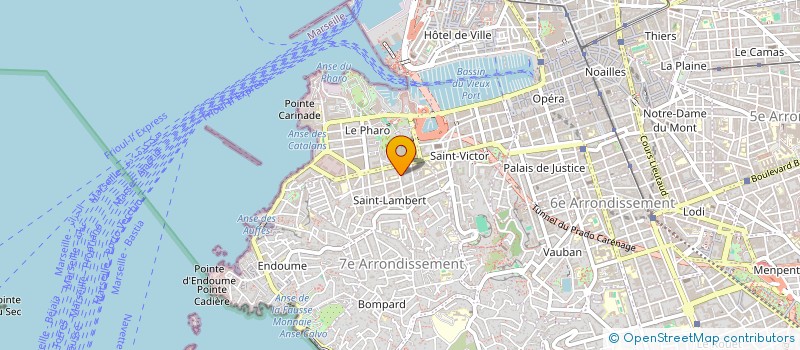localisation de l'entreprise MADAME JEANNE ICARD  MARSEILLE