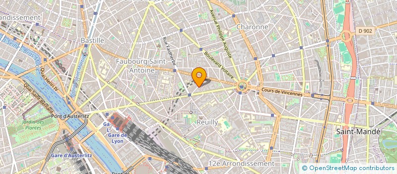 localisation de l'entreprise MADAME JEANNE IZOPET  PARIS