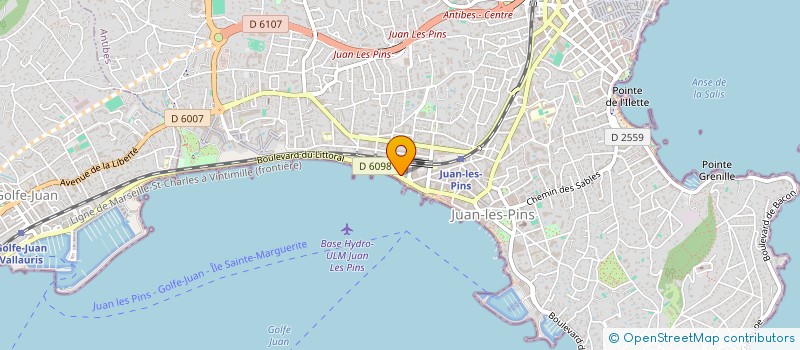 localisation de l'entreprise MADAME JEANNE JAMOIS à ANTIBES
