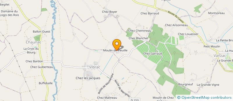 localisation de l'entreprise MADAME JEANNE JAUD  MESSAC