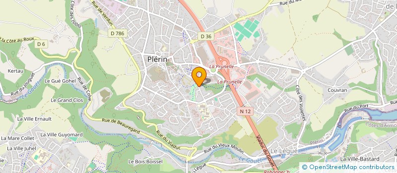 localisation de l'entreprise MADAME JEANNE JEGU à PLERIN