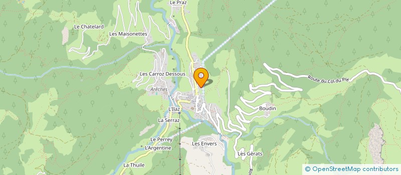 localisation de l'entreprise MADAME JEANNE JOINNEAU  BEAUFORT