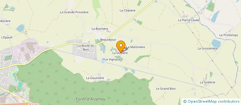 localisation de l'entreprise MADAME JEANNE JOLLY à AIZENAY