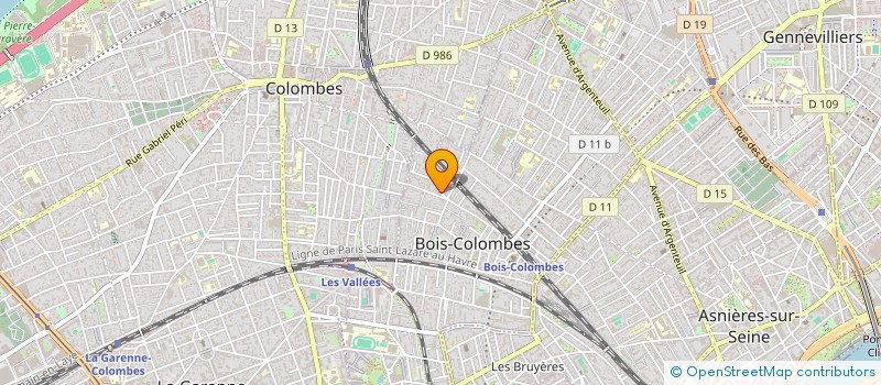 localisation de l'entreprise MADAME JEANNE JOUAULT à BOIS-COLOMBES