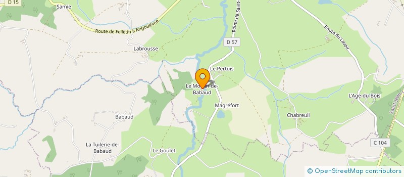 localisation de l'entreprise MADAME JEANNE JOUHAUD à SAINT-JEAN-LIGOURE