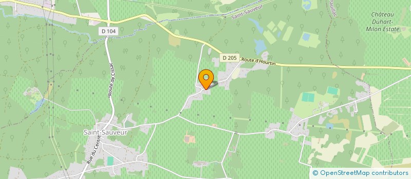 localisation de l'entreprise MADAME JEANNE JUGLA  SAINT-SAUVEUR